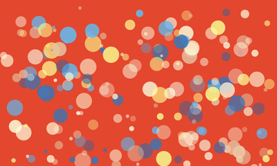 Abstract Bokeh Bubbles Background with Vibrant Colors and Playful Design Perfect for Wallpaper or Creative Projects