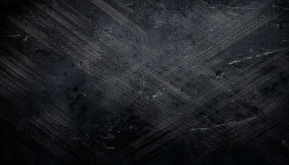 Dark Grunge Texture With Scratches And Distressed Surface For Background Use