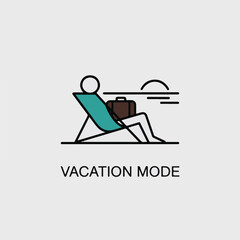 Vacation & Travel Icons Set