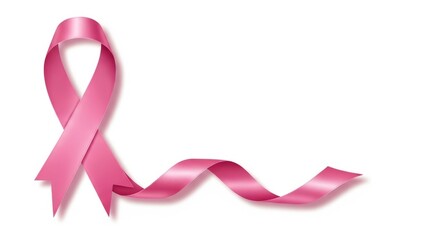 Show your support with a pink ribbon for breast cancer awareness, create compelling designs with this symbol of hope and strength, a powerful visual statement