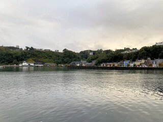 A view of the town of Tobermory on the Isle of Mull