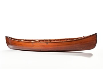 Canoe vehicle boat white background.