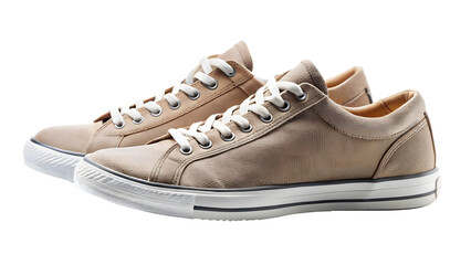 Tan sneakers