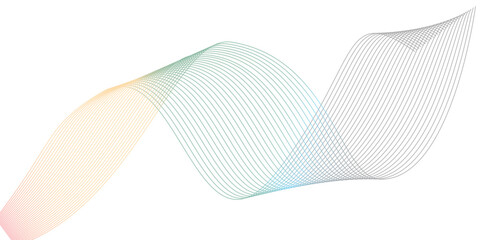 Abstract wavy spiral line illustration vector art background pattern design concept