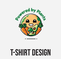 Vegan Lifestyle Graphic – Inspirational Botanical Typography