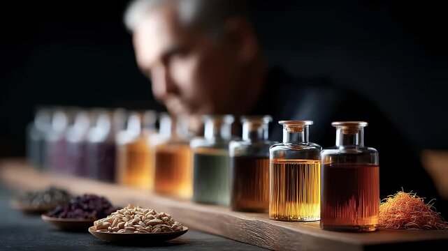 Spice Master Blending Unique Flavors