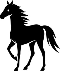 Abstract Horizon Horse