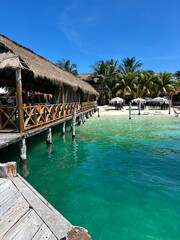 tropical resort pool