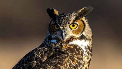 Close-up of a Great Horned Owl (1)
