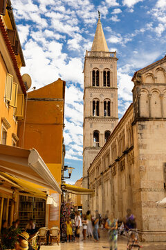 Saint Anastasia Cathedral in Zadar. High quality photo