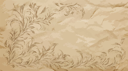 Vintage Old Paper Background Vector Illustration for Creative Graphic Design Projects