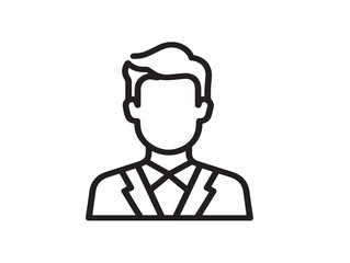 Elegant Company Profile Design Icon in Professional Clean Vector Illustration