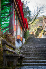 熊野那智大社_467段の参道の石段