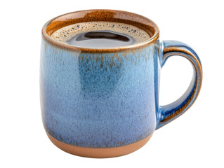Elegant Blue Ceramic Coffee Mug for Your Daily Brew
