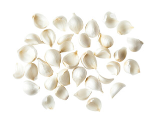 Close-up of Fresh Garlic Cloves for Culinary Use