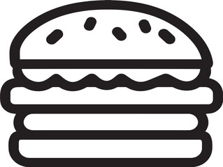  Stylish Food Icon in Modern Professional Thin Line Vector Illustration