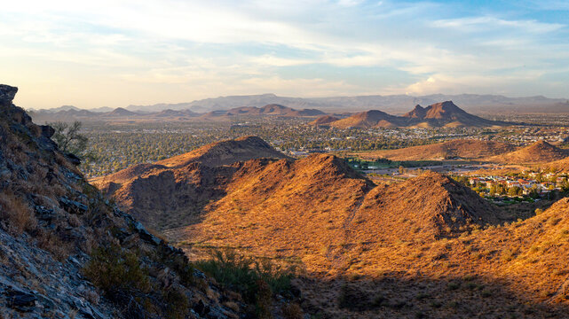 Scenic desert landscape near Phoenix, Arizona