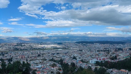 landscape with clouds