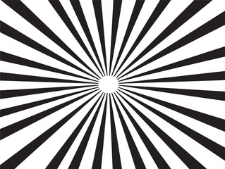 Professional Sun Rays Icon in Elegant Minimal Vector Line Illustration Artwork