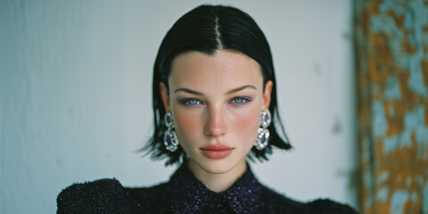 portrait of a young woman