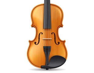 Fototapeta premium Detailed illustration of a violin