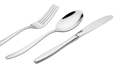 Modern Silverware Set Fork Spoon Knife