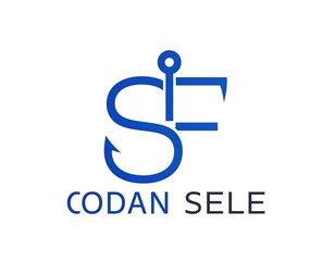 Abstract logo design featuring intertwined letters