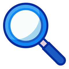 vector magnifying glass icon