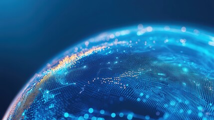 Digital Globe Network, Data Visualization, Tech Innovation