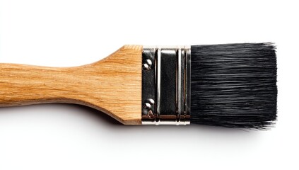 Paintbrush on white background