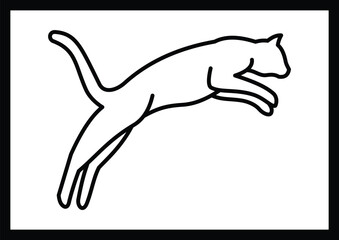 cat sketch pictures for kids coloring pages