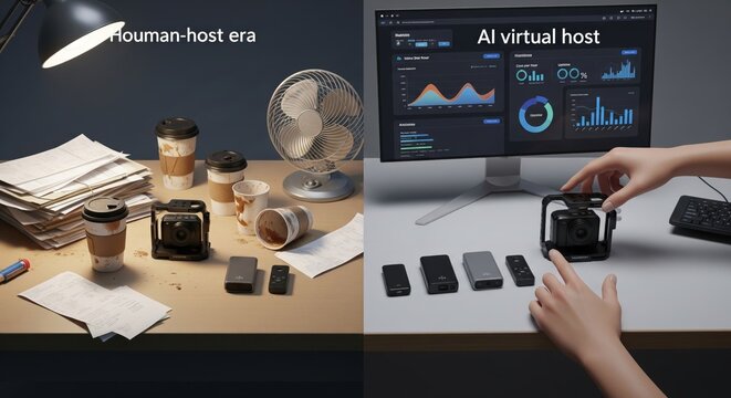 Cost Wins: AI Virtual Host Beats Human Streamer in Studio Metrics - Powered by Adobe