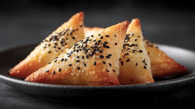 Crispy and Delicious Sesame Pie Gourmet Temptation