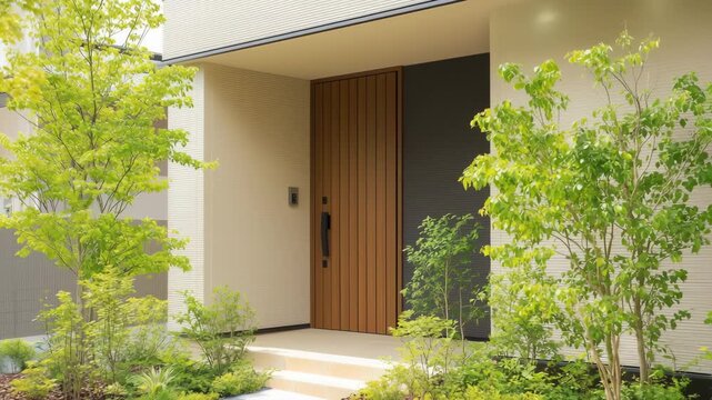 住宅イメージ　モダンな一戸建ての動画