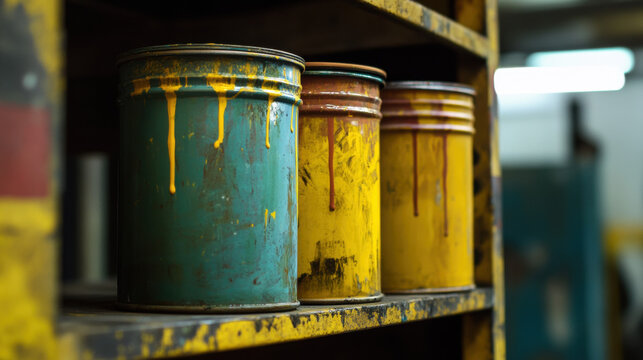 Vintage objects with glass containers and old film equipment
