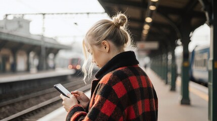 Person accessing information anytime on mobile internet, the new normal