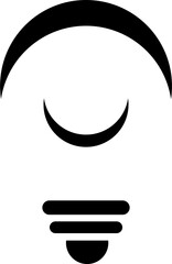 vector illustration of a face