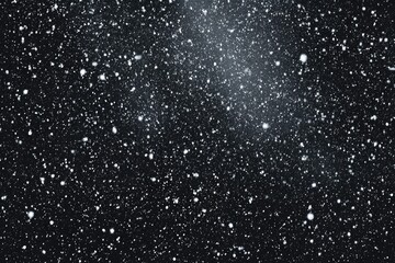 A starry night sky, speckled with numerous points of light