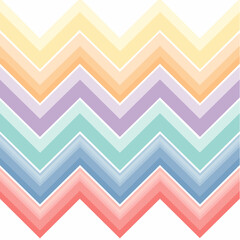 Pastel Chevron Pattern Background