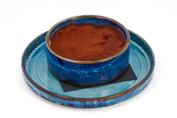 Classic Italian Tiramisu Dessert with Cocoa and Mascarpone