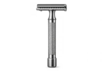 Metal double edge safety razor for male grooming