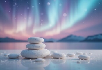 Minimalist Abstract  Spa   Wellness Imagery with Gradient