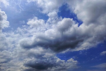Fototapeta premium blue sky with clouds
