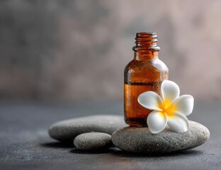 Spa-themed aromatherapy scene