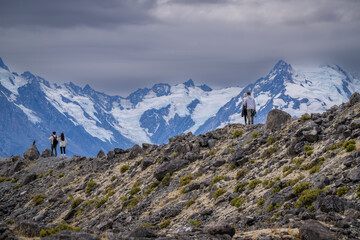 trekking rout where we can see turquoise lake ,snow cap mountain , Glacier ,iceberg ,beautiful...