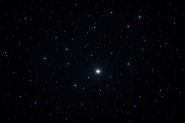 Obraz premium Deep star field with faint nebula wisps and dark dust lanes conveying the vast universe in rich detail for science education and imaginative backgrounds