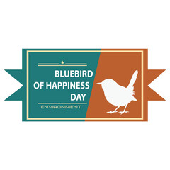 Bluebird of Happiness Day