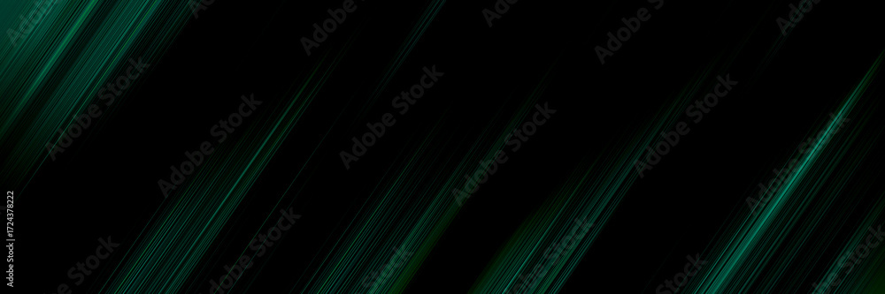Poster background black and green dark are light with the gradient is the surface with templates metal text