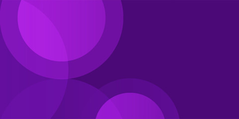 Abstract purple circle overlap abstract background