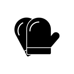 gloves icon, modern vector isolated on white background.